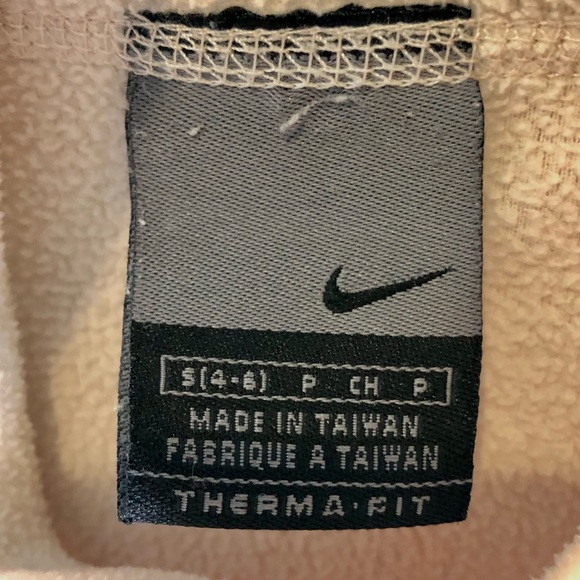 Nike womens hooded fleece running sweater size 4-6 Small - Picture 3 of 5